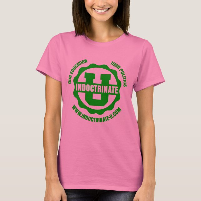 Ladys Radiation Logo Ringer T - Shirt (Vorderseite)