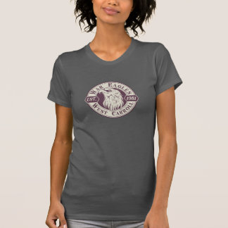 Ladys Retro Eagles Logo T - Shirt