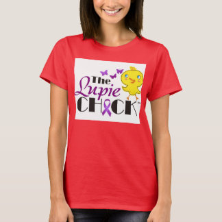 Ladys Ringer Lupie Chick T - Shirt