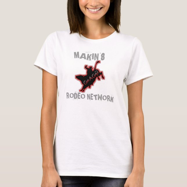 Ladys Short Sleeve ROdeo Network T-Shirt (Vorderseite)
