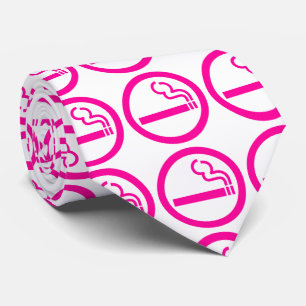 Ladys Smoking Area 喫 煙 性 japanischen Unterschrift Krawatte