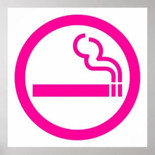 Ladys Smoking Area 喫 煙 性 japanischen Unterschrift Poster