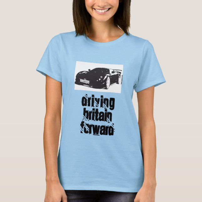 Ladys T - Shirt-Driving-britain T-Shirt (Vorderseite)