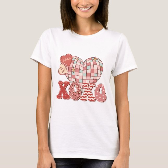 Ladys T - Shirt "XOXO" (Vorderseite)