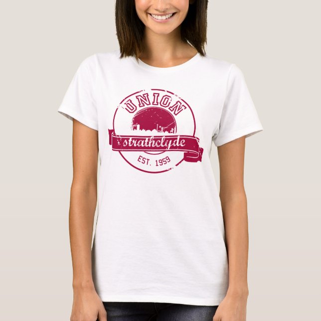 Ladys Vintag Burnout Tshirt (Vorderseite)
