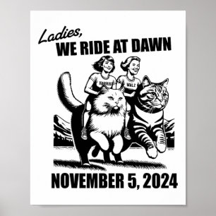 Ladys we ride bei Dawn Harris Wheimer 2024 Preside Poster