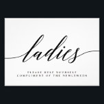 Ladys Wedding Bad Sign EDITABLE FARBE MSC Fotodruck<br><div class="desc">Planen Sie ein stilvolles Fest mit dieser modernen Einladung,  die Ihre Gäste lieben werden. Design by © berrysweet . Printfähige digitale Dateien sind verfügbar! Besuchen Sie unsere Website unter www.berryberrysweet.com für weitere Informationen!</div>