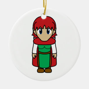 Laekinn und Iorekua Keramik Ornament