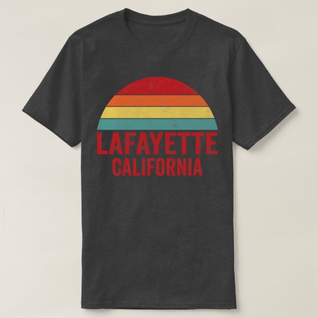Lafayette CA California T-Shirt (Design vorne)