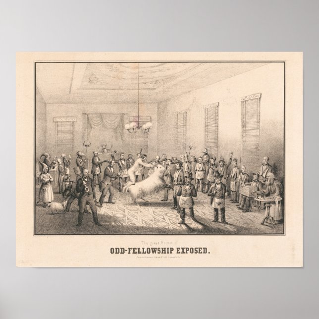 Lafayette Lodge - Odd Fellows Exposed Poster (Vorne)