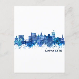 Lafayette Louisiana Einladungspostkarte