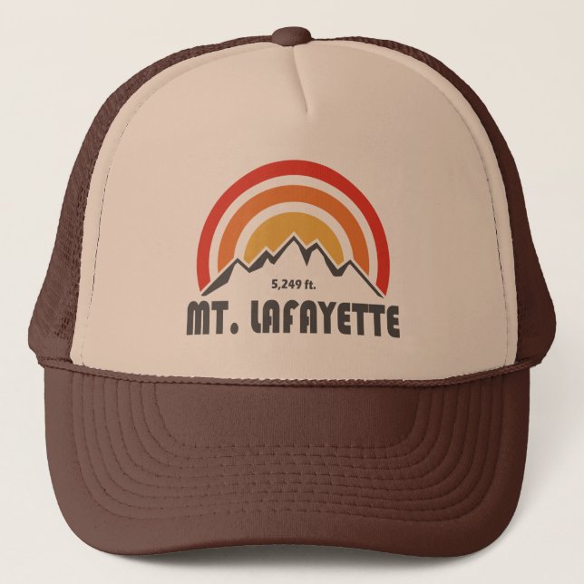 Lafayette New Hampshire Truckerkappe (Vorderseite)