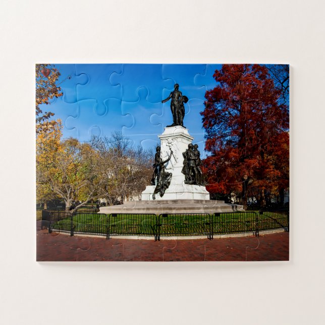Lafayette Park Washington Puzzle (Horizontal)
