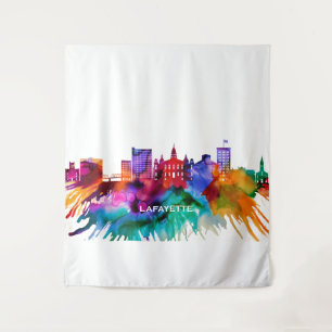 Lafayette Skyline Wandteppich
