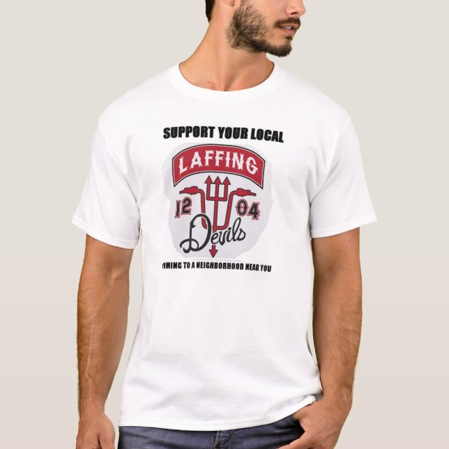 Laffing Teufel Lux T-Shirt (Vorderseite)