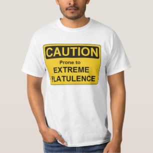 LAFS-Vorsicht Extrem-Blähung T-Shirt