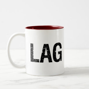 Lag tötet Gamers Zweifarbige Tasse