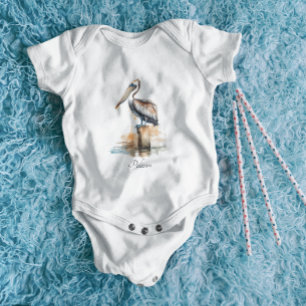 Lage des Pelikans Baby Strampler