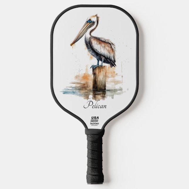 Lage des Pelikans Pickleball Schläger (Vorderseite)
