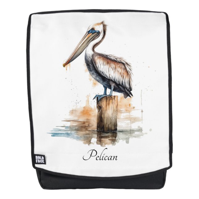 Lage des Pelikans Rucksack (Vorderseite)
