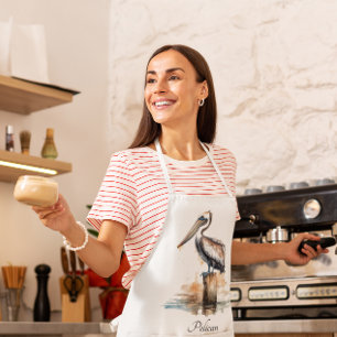 Lage des Pelikans Schürze