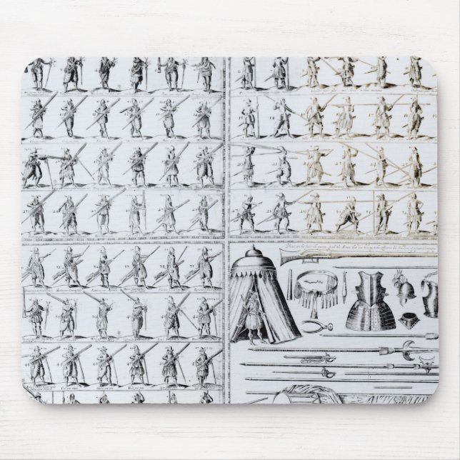 Lagen für Musketiere und Pikemen Mousepad (Vorne)