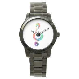 Lagen-Regenbogendreieck Armbanduhr
