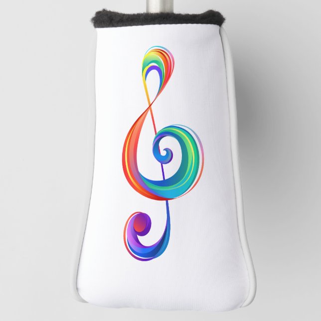 Lagen-Regenbogendreieck Golf Headcover (Rotieren 90)