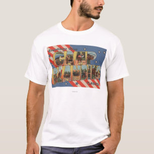 Lager Blanding, Florida - große Buchstabe-Szenen T-Shirt