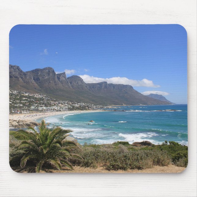 Lager-Bucht-Strand, Südafrika Mousepad (Vorne)