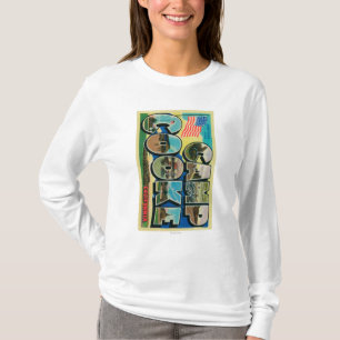 Lager Cooke, Kalifornien - große Buchstabe-Szenen T-Shirt