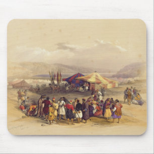 Lager der Pilger an Jericho Volumen II Mousepad