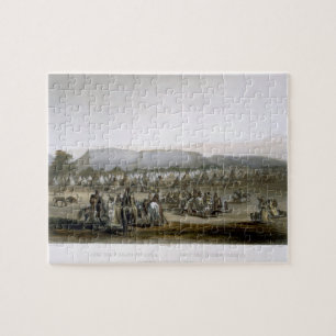 Lager des Piekann amerikanischen Ureinwohners, Puzzle
