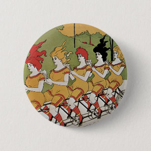 Lager Fahrradposter Button