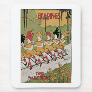 Lager Fahrradposter Mousepad