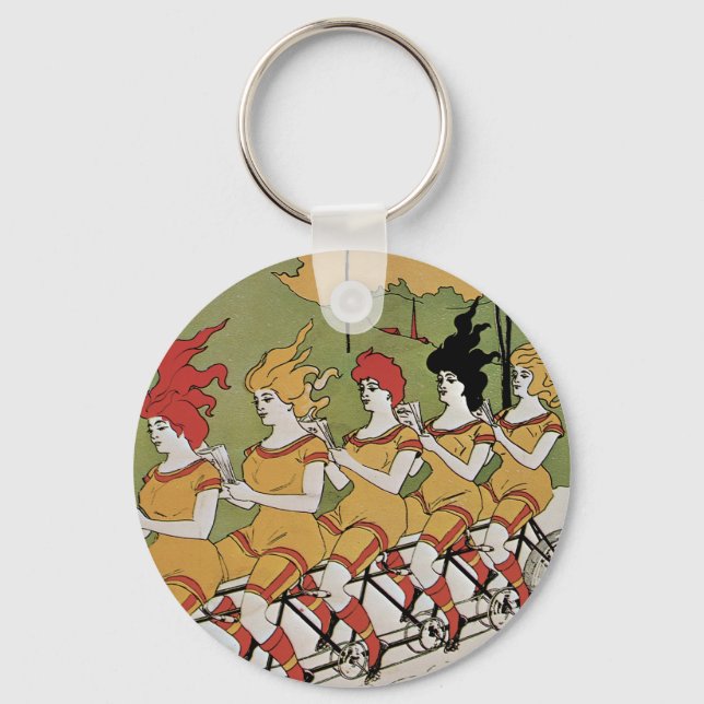 Lager Fahrradposter Schlüsselanhänger (Vorderseite)