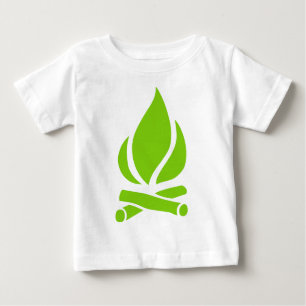 Lager-Feuer Baby T-shirt