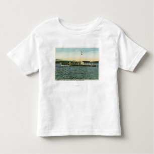 Lager-Landungs-Ansicht Sandy-Insel-, Boston YMCA Kleinkind T-shirt