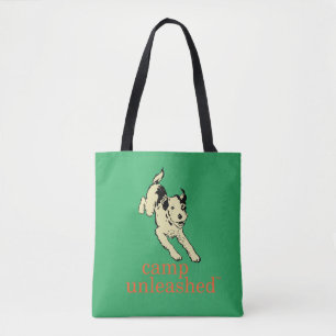 Lager losgebundene grüne Tasche