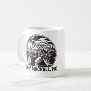 "Lager Mackall" - im Flugzeug Vorsprung Kaffeetasse