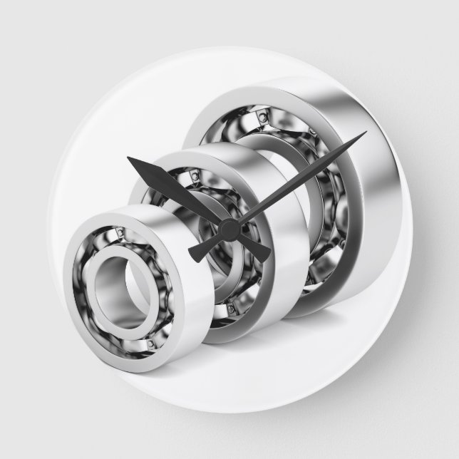 Lager Runde Wanduhr (Vorderseite)