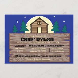 LAGER Schläger Mitzvah Bar Mitzvah Einladung