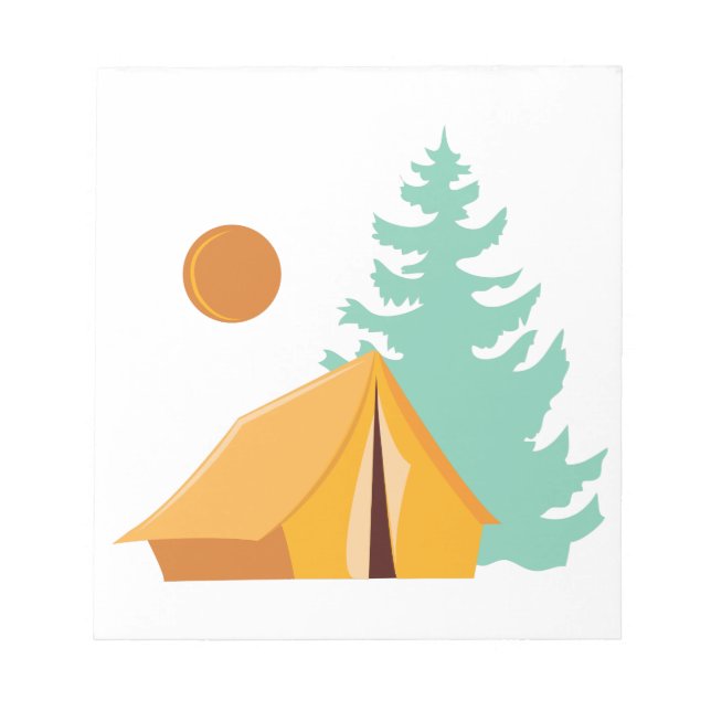 Lager Szene Notizblock (Vorderseite)