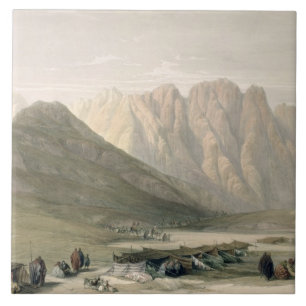 Lager vom Aulad-Besagten, Berg Sinai, Februar Fliese
