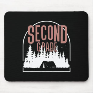 Lager Zweitklässler Camping Lehrer 2. Klasse Zurüc Mousepad