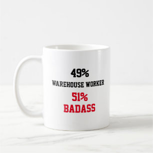 Lagerarbeiter Badass Kaffeetasse