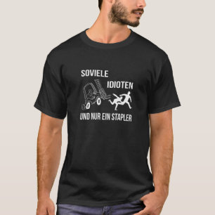 Lagerarbeiter-Lagerstapler-Betreiber T-Shirt