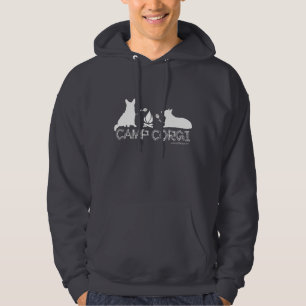 Lagercorgi-Dunkelheits-Shirt Hoodie
