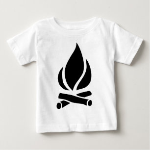 Lagerfeuer Baby T-shirt