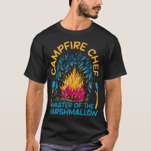 Lagerfeuer-Chef Meister des Marshmallow-Wanderings T-Shirt